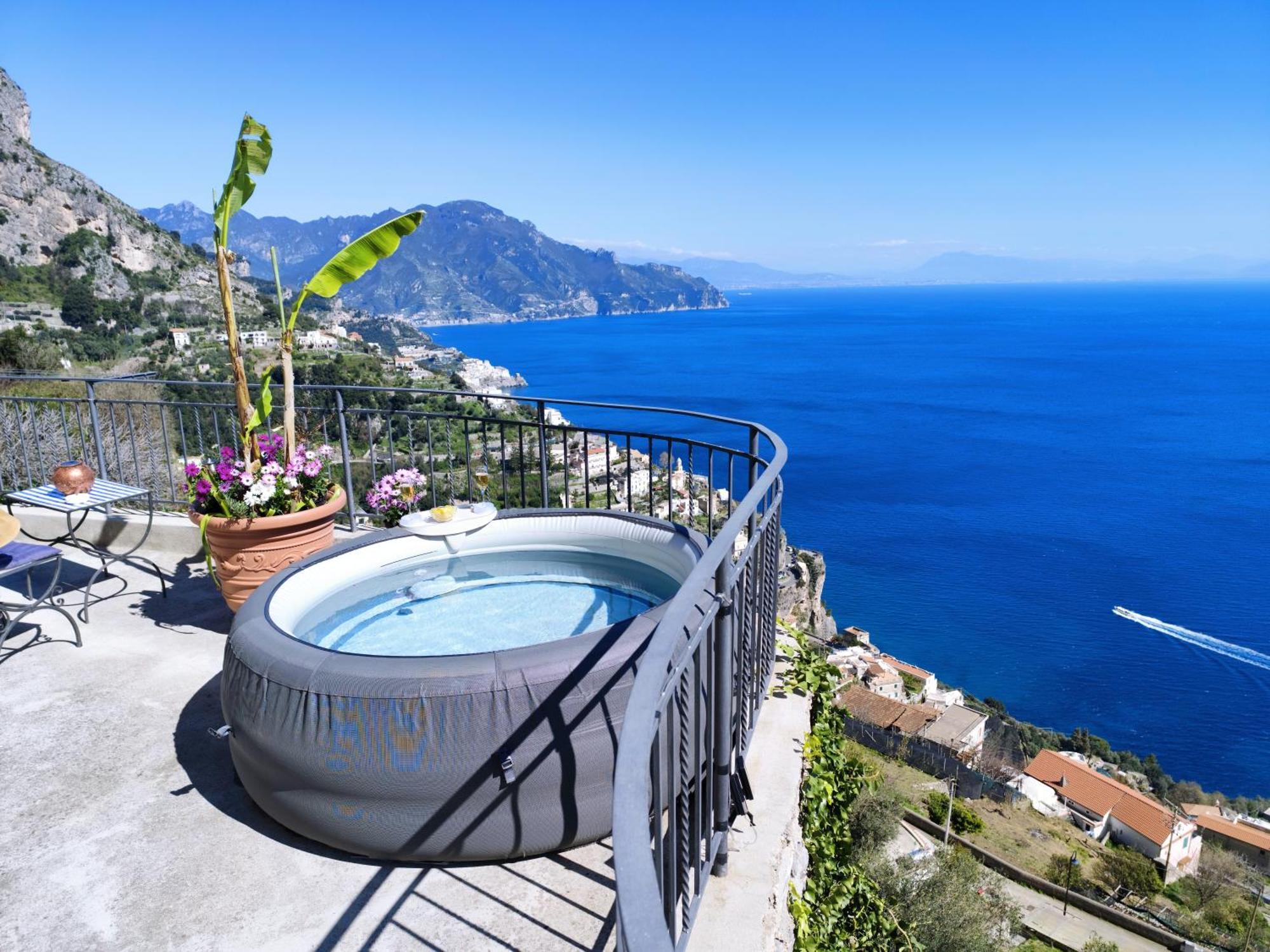Villa Alba D'Amalfi - The Dawn One Step From The Heaven Экстерьер фото